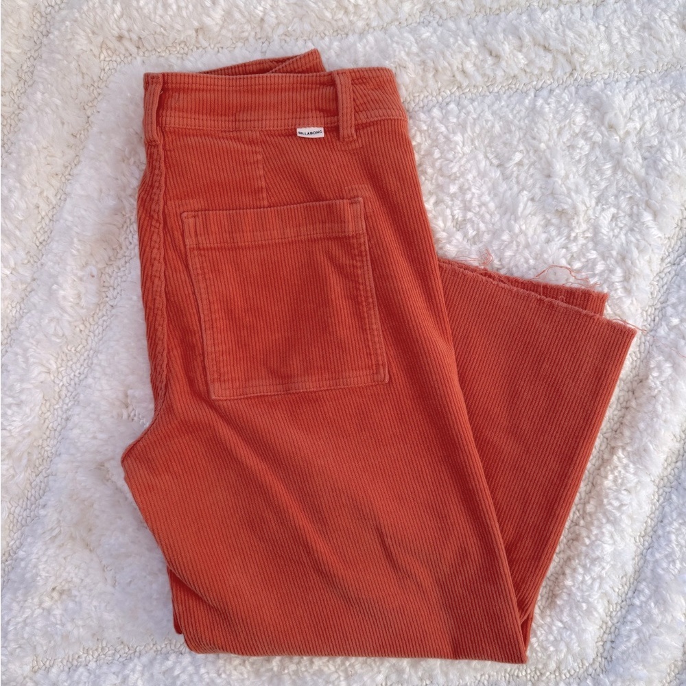Billabong Free Fall High Waist Wide Leg Corduroy Pants